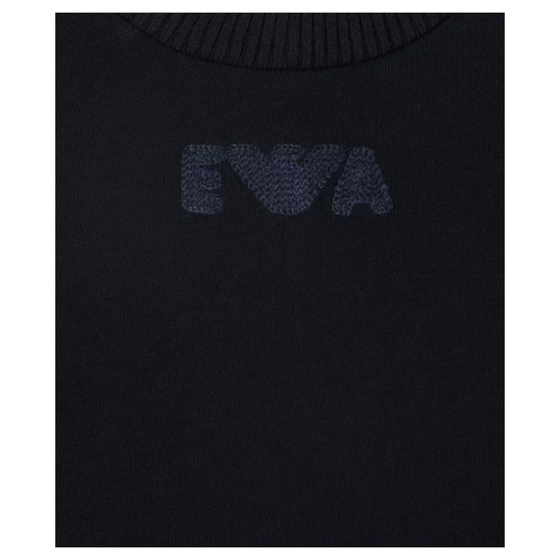 Armani Baby - Boy Ea Logo Short Sleeve T-Shirt, Navy - Image 3