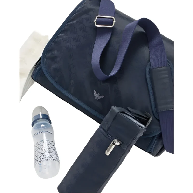 Armani Baby - Diaper Bag Navy - Image 5