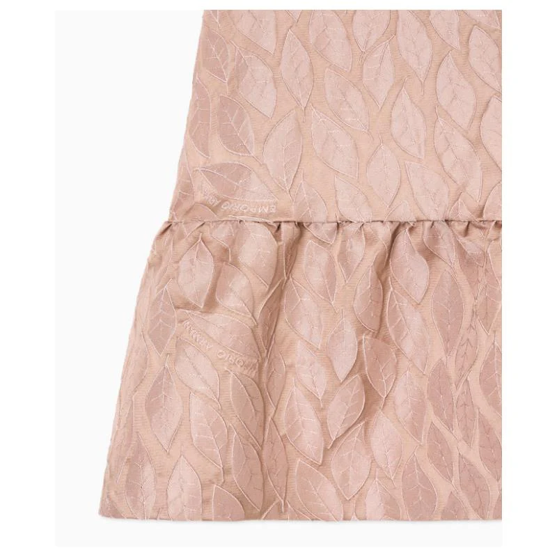 Armani Baby - Girl Printed Dress With Frill Pink - Image 2