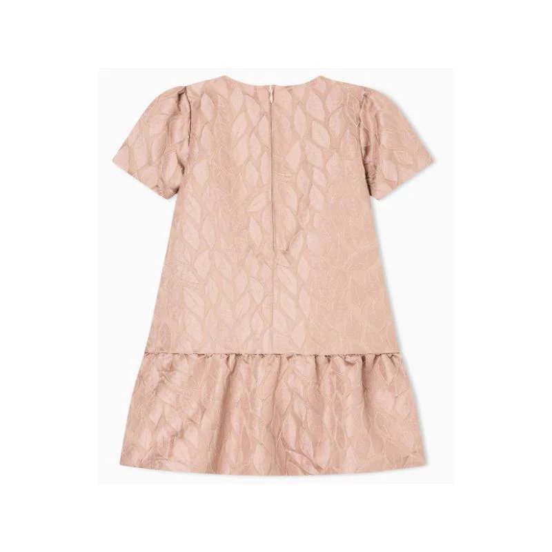 Armani Baby - Girl Printed Dress With Frill Pink - Image 3