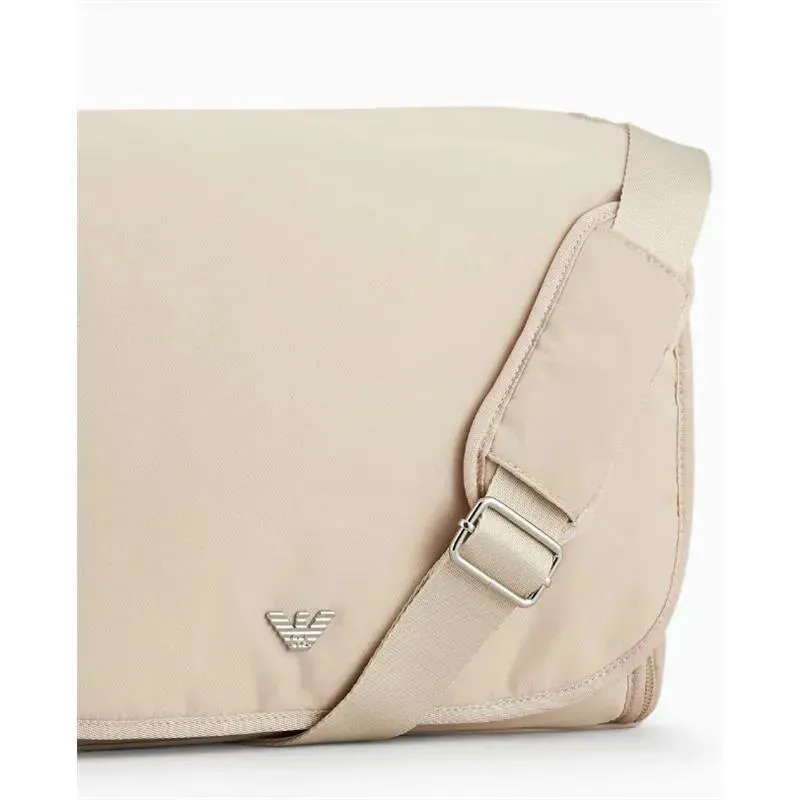 Armani Baby - Mummy Bag Set with Eagle Plate, Beige - Image 3