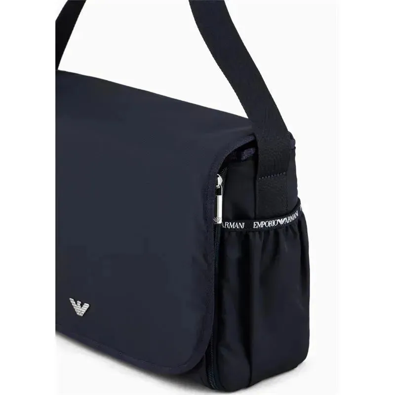 Armani Baby - Mummy Bag Set with Eagle Plate Navy - Image 5