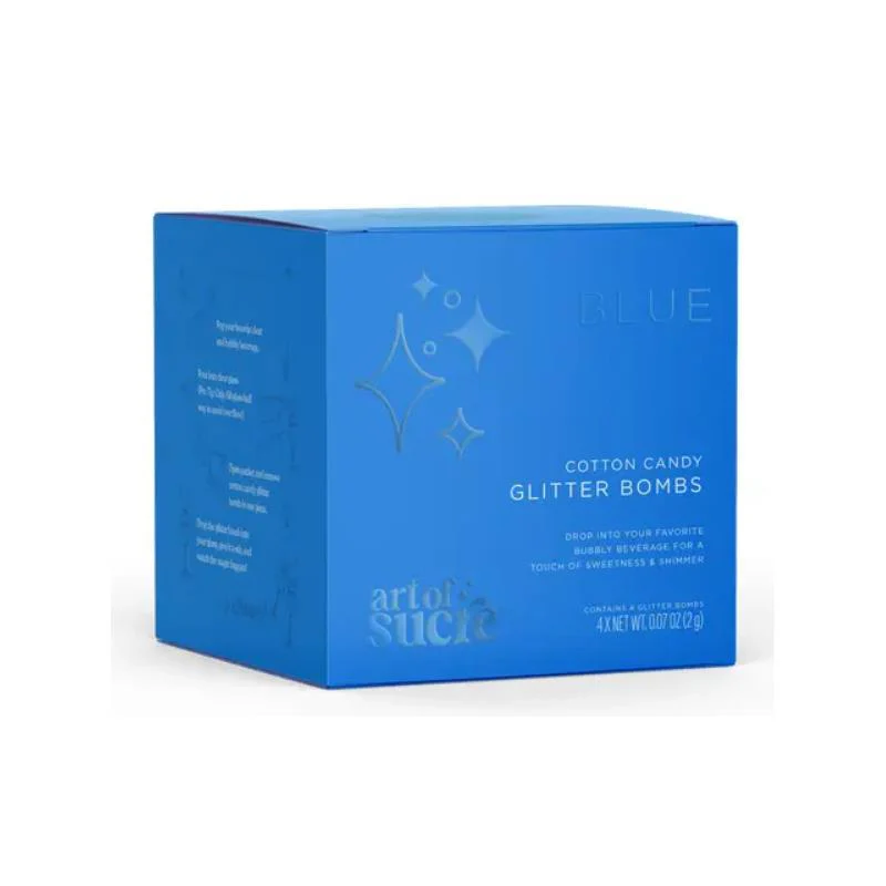 Art Of Sucre Blue Cotton Candy Drink Glitter Bombs - Image 3