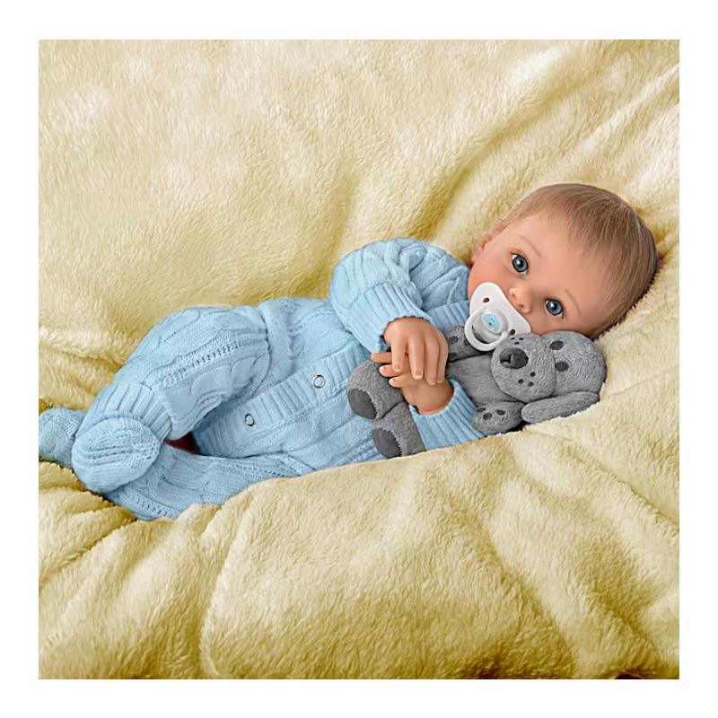 Ashton Drake - A Boy And His Dog Baby Boy Doll - Image 3