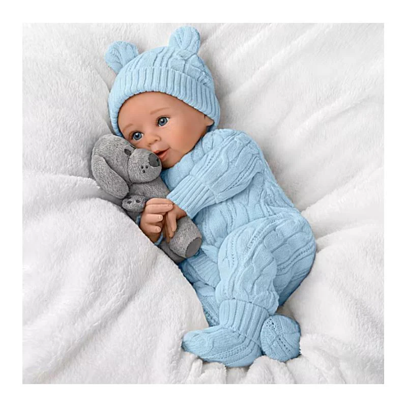 Ashton Drake - A Boy And His Dog Baby Boy Doll - Image 4