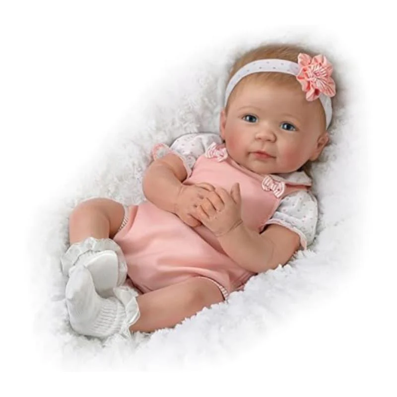 Ashton Drake - Linda Murray Ava” Lifelike Silicone Baby Doll