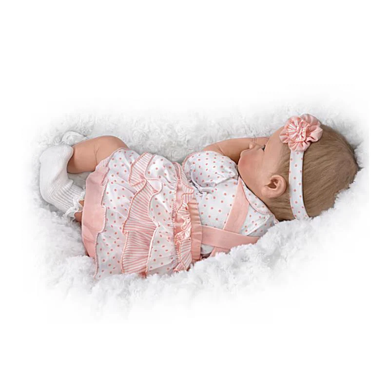 Ashton Drake - Linda Murray Ava” Lifelike Silicone Baby Doll - Image 4