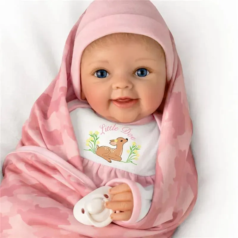Ashton Drake - Little Doe Deer Themed Lifelike Baby Girl - Image 3