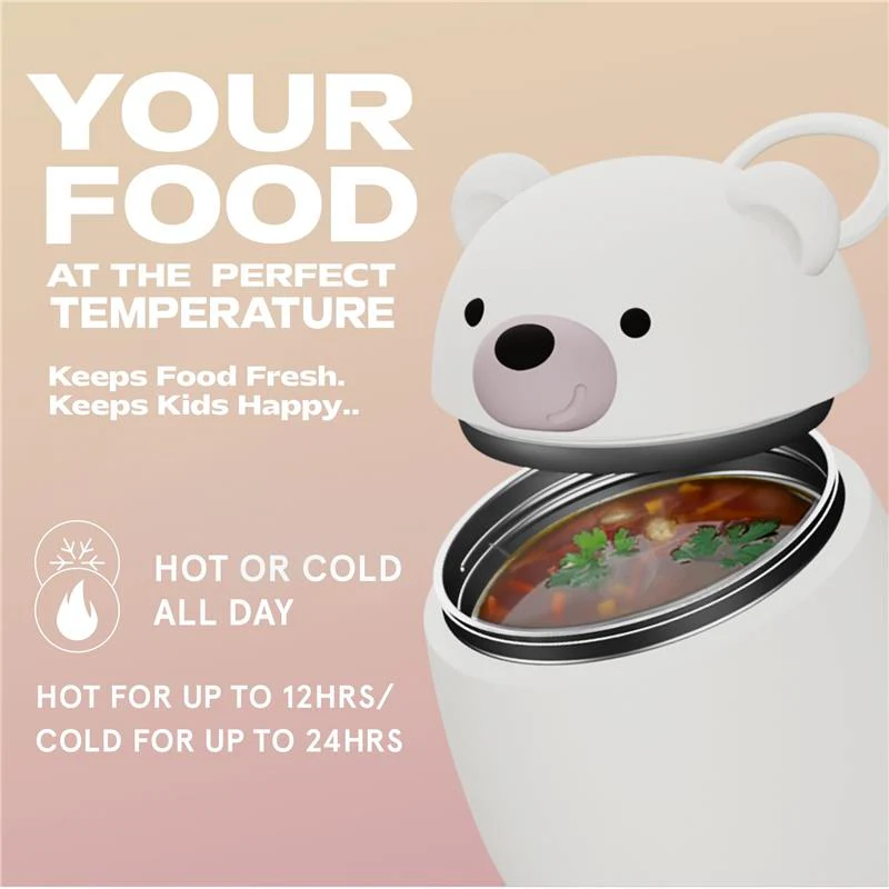 Asobu - Bestie Foodie Kids Insulated Food Jar Bear - Image 3