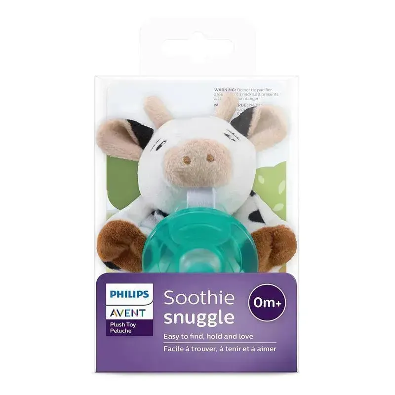 Avent - 1-pack Soothie Snuggle - 0M+, Cow - Image 7