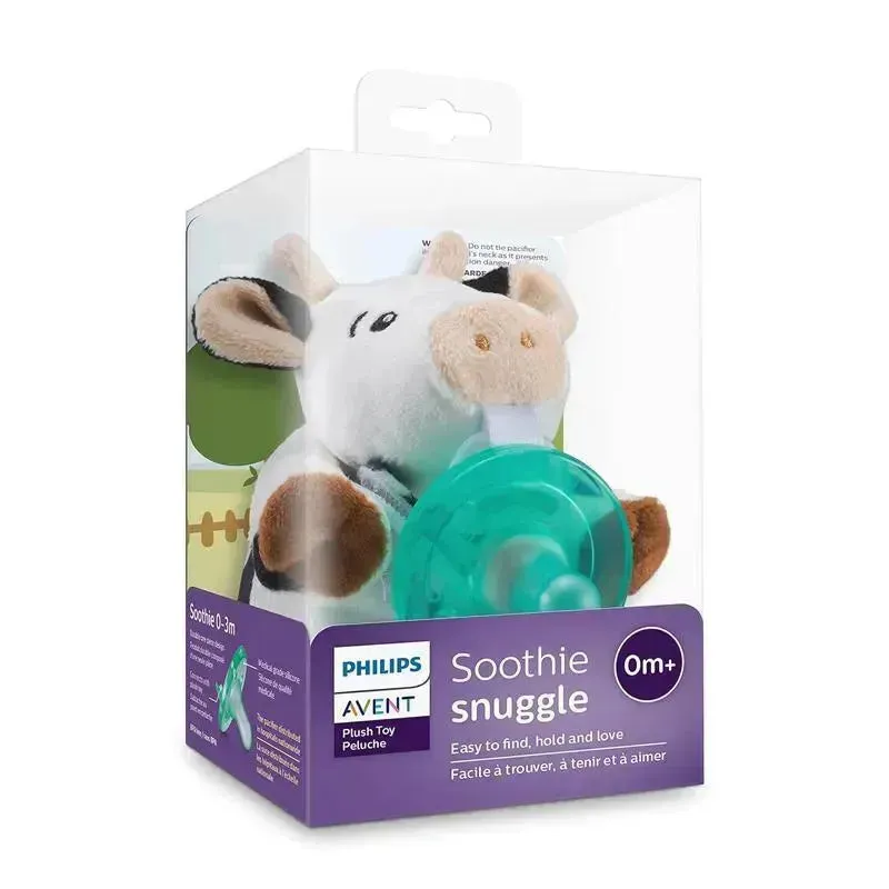 Avent - 1-pack Soothie Snuggle - 0M+, Cow - Image 9