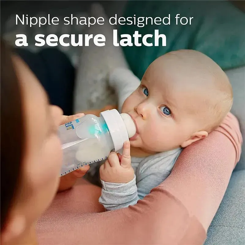 Avent - 1Pk Anti-Colic Baby Bottle With Airfree Vent, 9Oz, Clear - Image 5