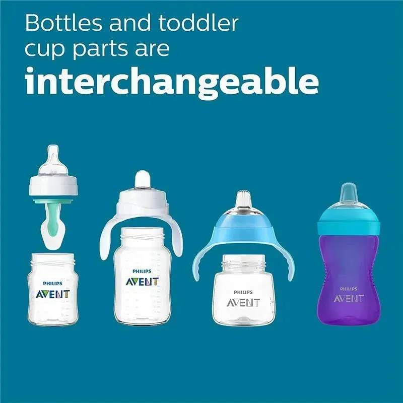 Avent - 1Pk Anti-Colic Baby Bottle With Airfree Vent, 9Oz, Clear - Image 8