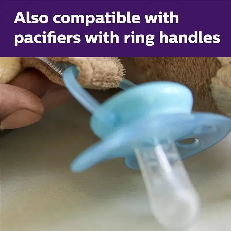 Avent - 1Pk Soothie Snuggle Pacifier, 0M+, Koala - Image 5