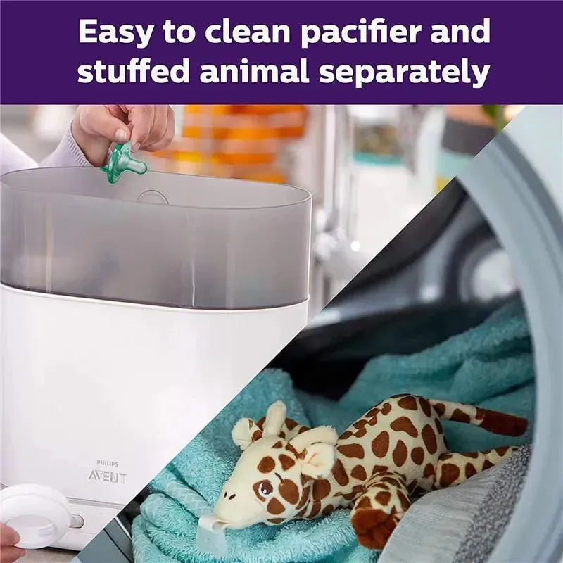 Avent - 1Pk Soothie Snuggle Pacifier, 0M+, Koala - Image 6