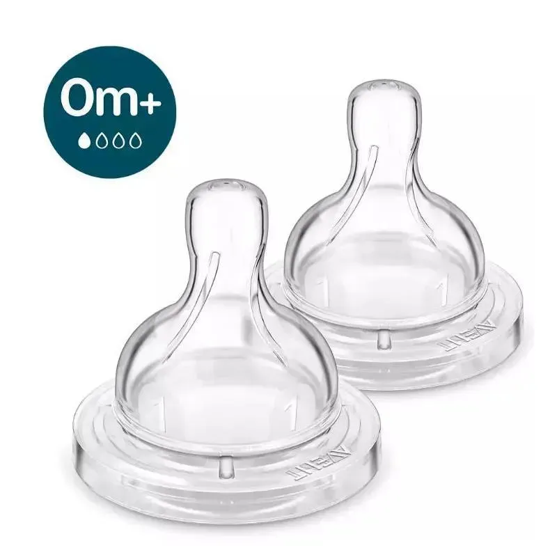 Avent - 2Pk Anti-Colic Baby Bottle Newborn, Flow Nipple