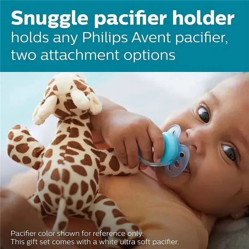 Avent - Anti-Colic Baby Bottle With Airfree Vent Newborn Gift Set With Snuggle, Clear - Image 5