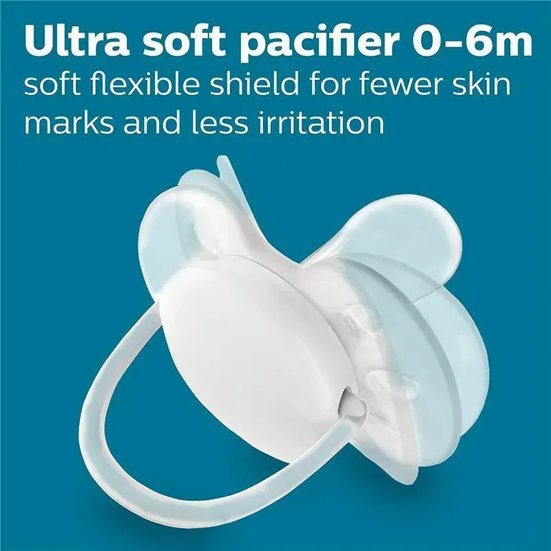 Avent - Anti-Colic Baby Bottle With Airfree Vent Newborn Gift Set With Snuggle, Clear - Image 9
