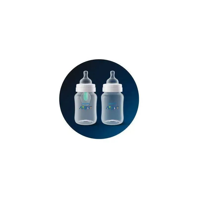 Avent - 3Pk Anti-Colic Bottle With Airfree Vent, 9Oz, Blue - Image 4