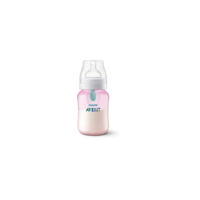 Avent - 3Pk Anti-Colic Bottle With Airfree Vent, 9Oz, Pink - Image 3