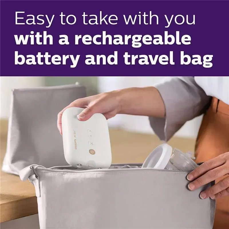Avent - Electric Double Breast Pump, White with Travel Bag - Image 5