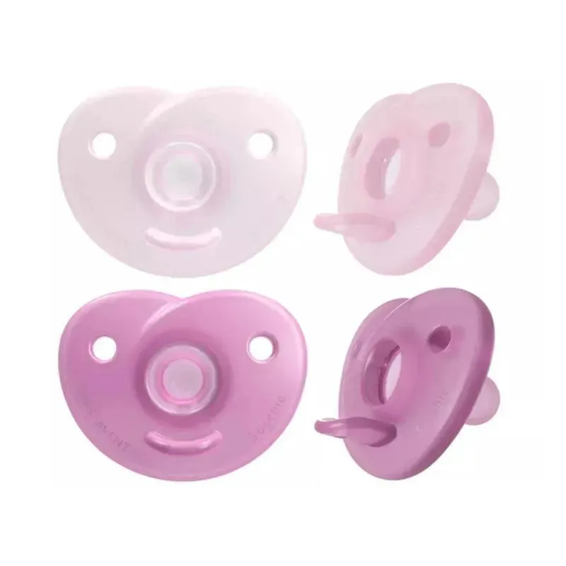 Avent - 2Pk Soothie Heart Pacifier, 0/3M, Mixed Case - Image 3
