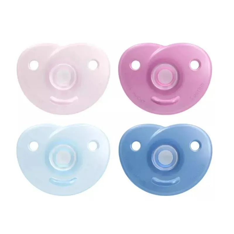 Avent - 2Pk Soothie Heart Pacifier, 3/18M, Mixed Case
