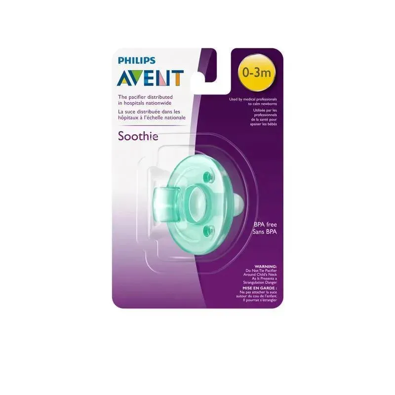 Avent - 1Pk Soothie Pacifier, 0/3M, Green - Image 2