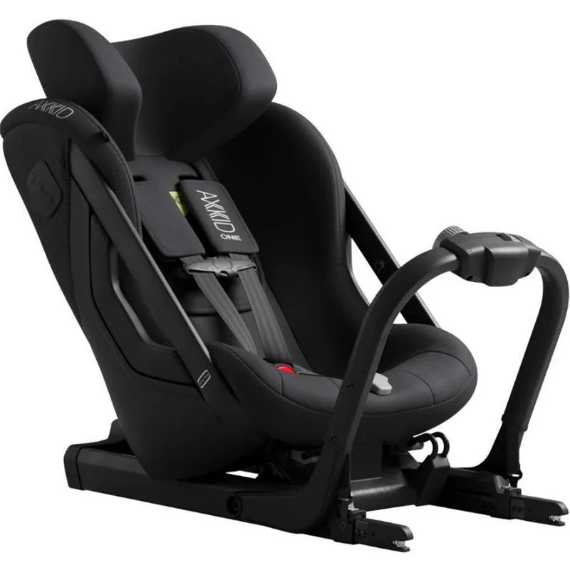 Axkid ONE 3 Extended Rear-Facing Car Seat, Coastal Storm Black - Image 5