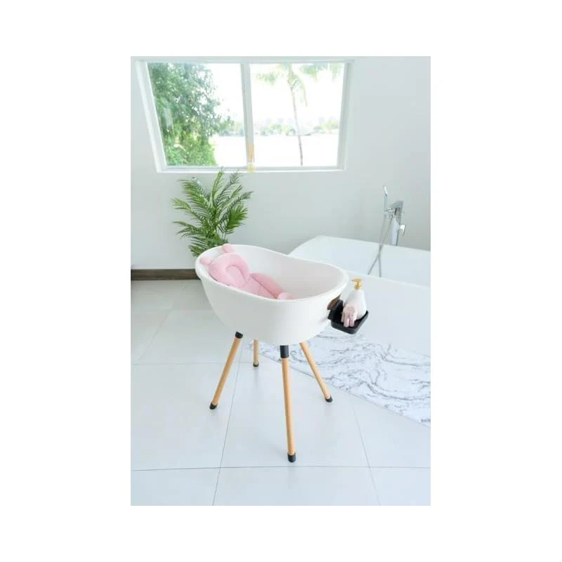 Babu Bath - Bath Support Pillow, Petal Pink - Image 2