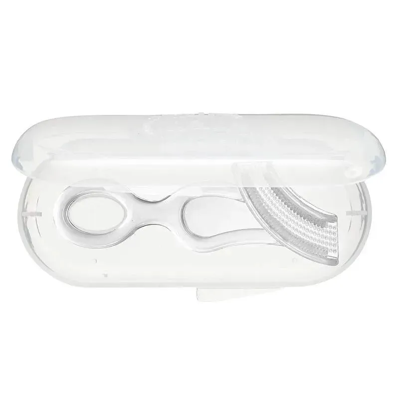 Baby Buddy - Babys 1St Toothbrush With Case, Clear - Image 3