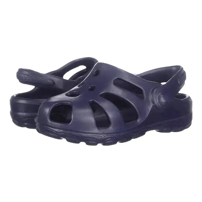 Baby Deer - Baby Sunny Crocs, Navy - Image 2