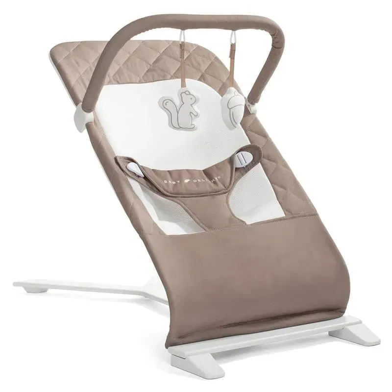 Baby Delight - Alpine Deluxe Portable Bouncer, 0-6 months, Organic Mocha - Image 4