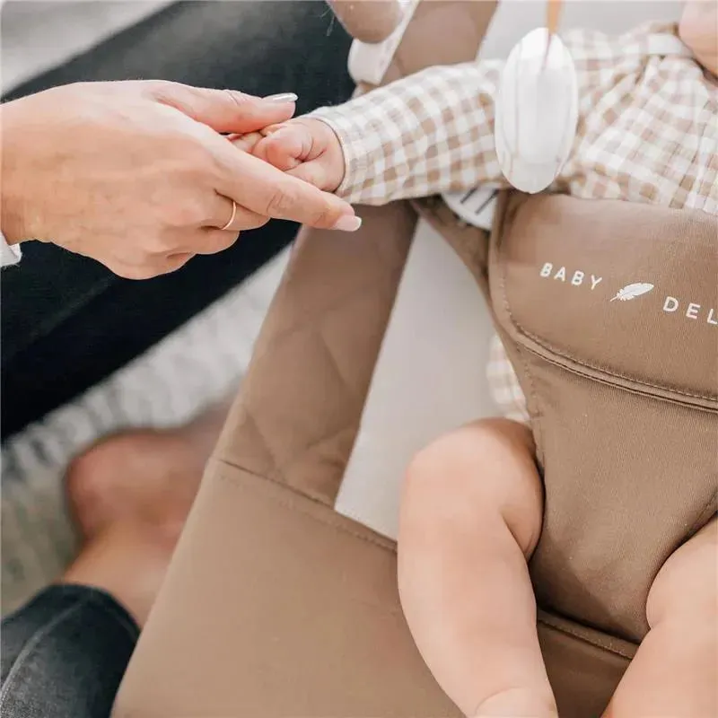 Baby Delight - Alpine Deluxe Portable Bouncer, 0-6 months, Organic Mocha - Image 8
