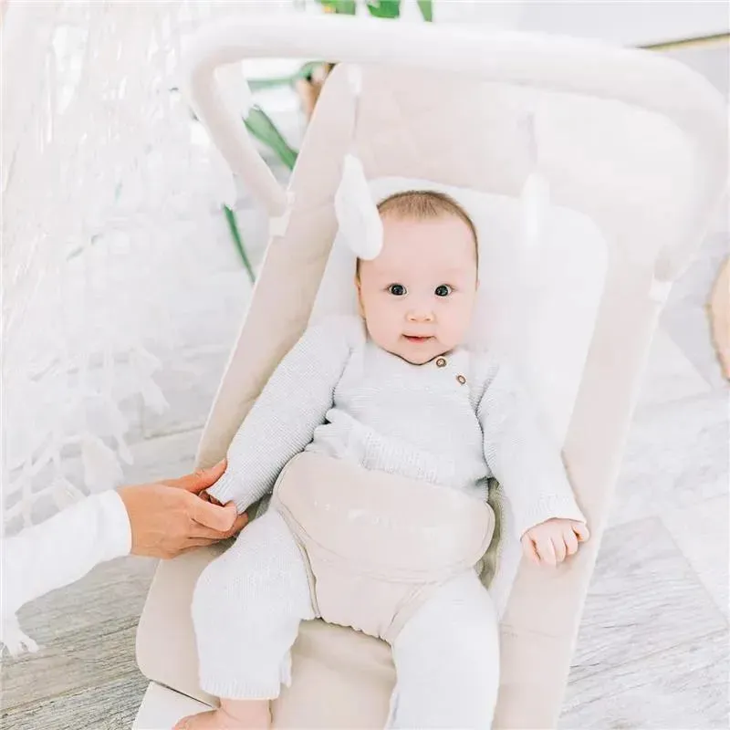 Baby Delight - Alpine Deluxe Portable Bouncer, Organic Oat - Image 5