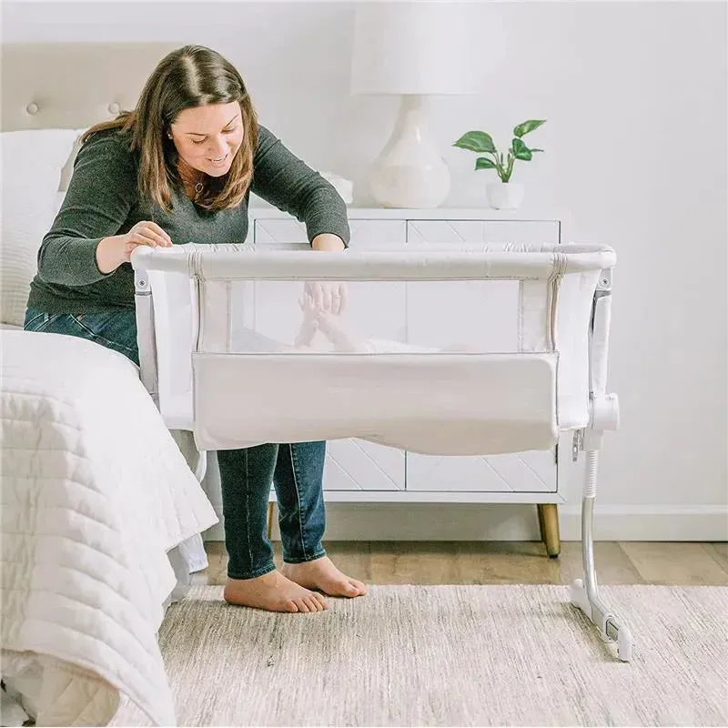 Baby Delight - Beside Me Dreamer Bassinet And Bedside Sleeper, Driftwood Grey - Image 4