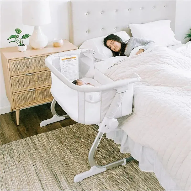 Baby Delight - Beside Me Dreamer Bassinet And Bedside Sleeper, Driftwood Grey - Image 5