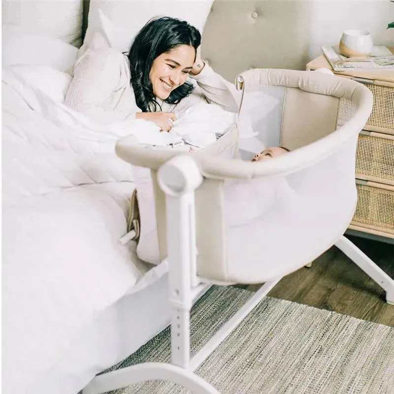 Baby Delight - Beside Me Wink Organic Bassinet & Bedside Sleeper, Oatmeal - Image 5