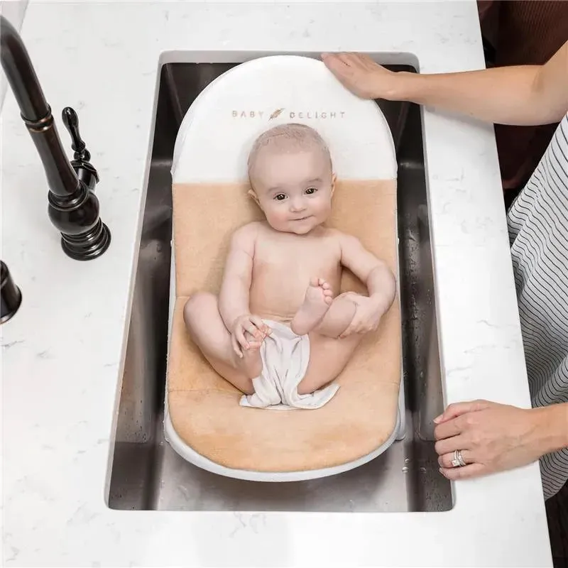 Baby Delight - Cushy Nest Cloud Premium Organic Infant Bather, Organic Oat - Image 4