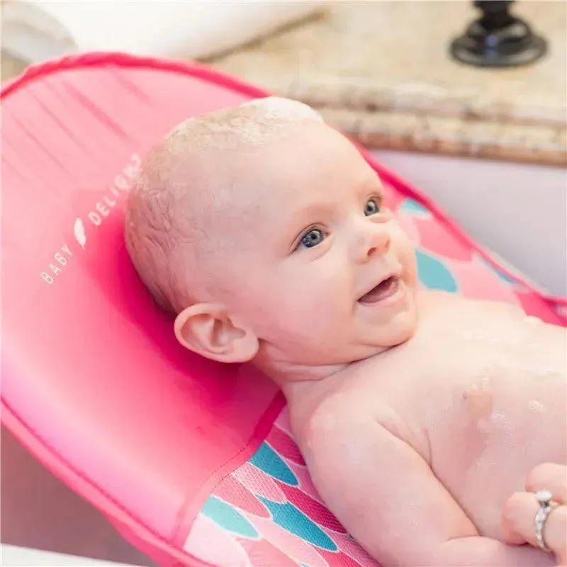 Baby Delight Cushy Nest Lite - Deluxe Infant Bather - Mermaid Tail - Image 3