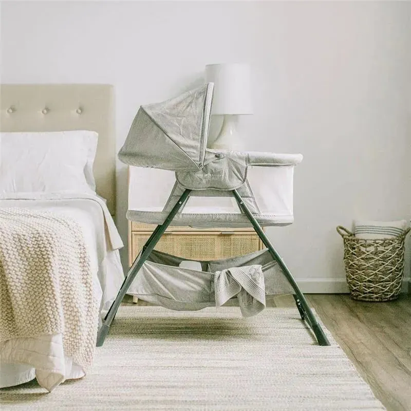 Baby Delight Doze Bassinet & Bedside Sleeper Grey - Baby Bassinet - Image 7