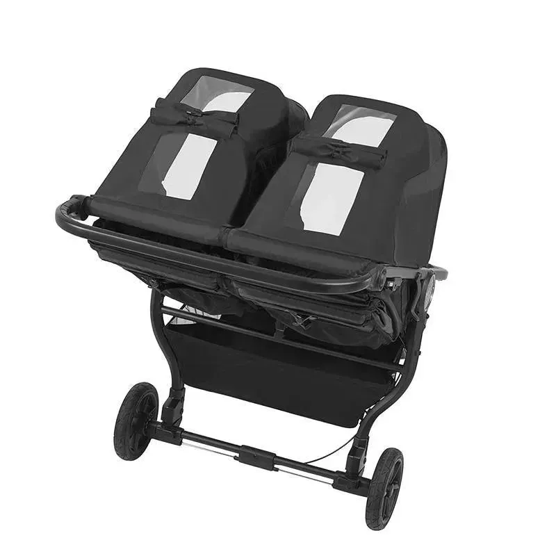 Baby Jogger - City Mini GT2 Double Stroller Jet Black - Image 9