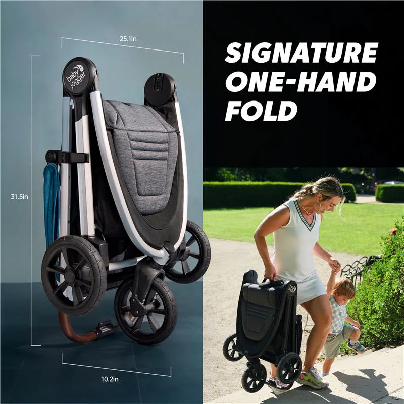 Baby Jogger - City Mini GT3 Single Stroller, Frosted Ivory - Image 4