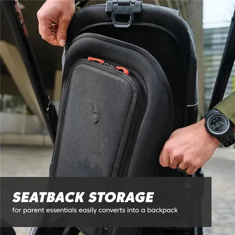 Baby Jogger - City Prix™ Jogger X Bike Trailer, Ambition Black - Image 3