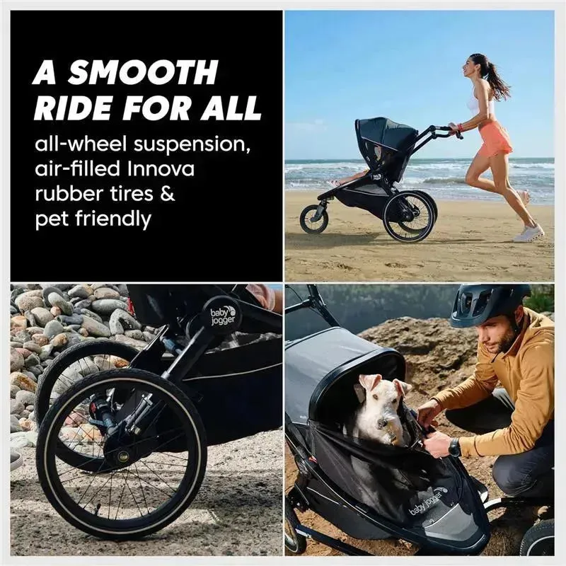 Baby Jogger - City Prix™ Jogger X Bike Trailer, Ambition Black - Image 5