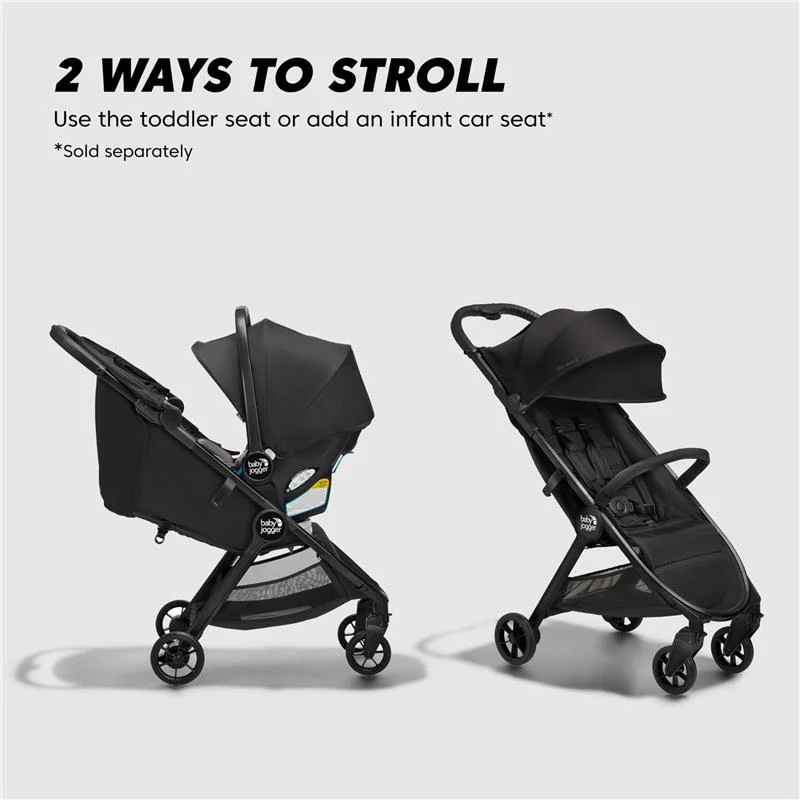 Baby Jogger City Tour 2 Ultra-Compact Travel Stroller, Eco Black - Image 3
