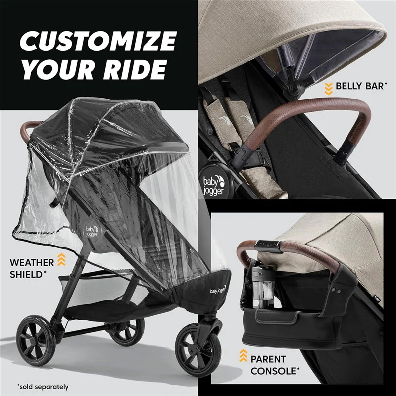 Baby Jogger Stroller City Mini Gt3 Bj Rich Black - Image 3