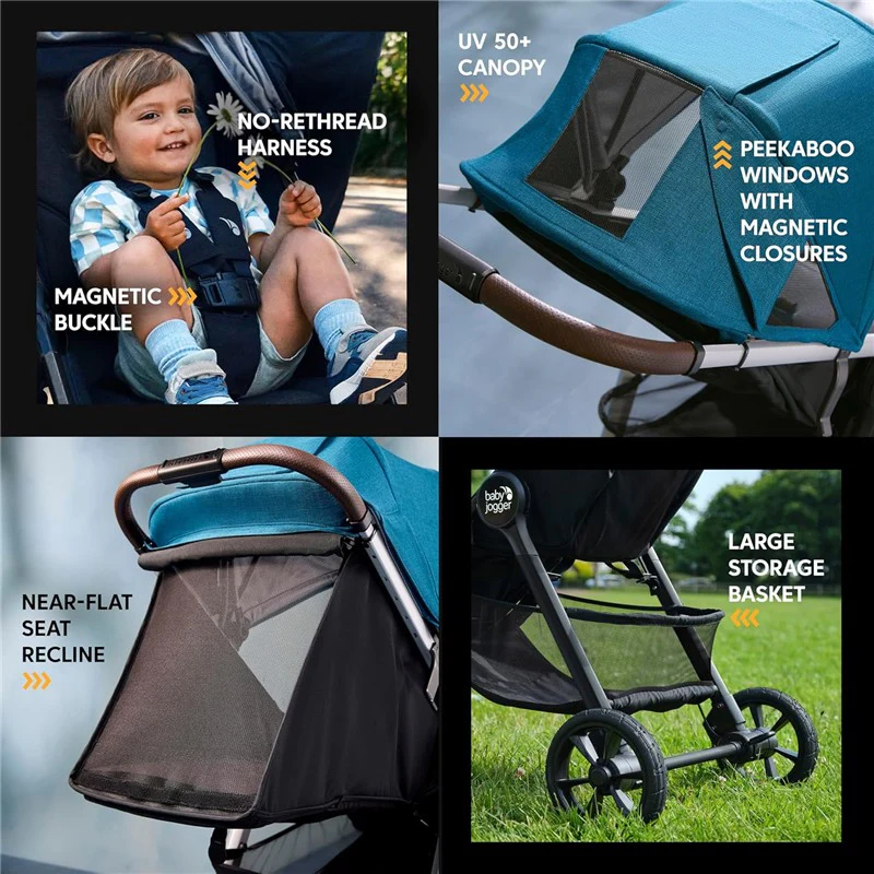 Baby Jogger Stroller City Mini Gt3 Bj Rich Black - Image 4