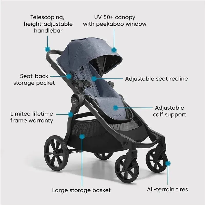 Baby Jogger - Stroller City Select 2 Lunar Black - Image 4