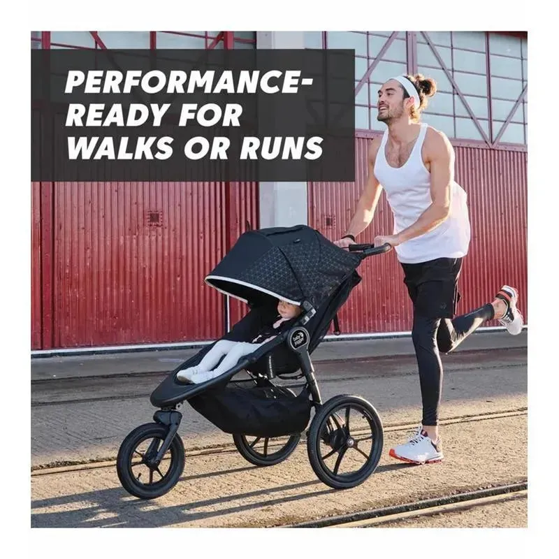 Baby Jogger - Summit X3 Jogging Single Stroller, Midnight Black - Image 2